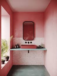 5 Pink Bathroom Ideas That Are Flattering For Everyone Bathroom Trends Bathroom Red Pink Bathroom