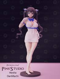Hestia Danmachi Anime Doll Aos War Games Dungeons Proxy Descent Role  Dragons Descent RPG Tabletop Nsfw Pink Studio - Etsy