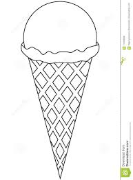 Black And White Ice Cream Cone Pin On Hallway Art