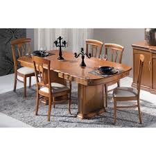 La rallonge papillon est aujourd'hui le système sans effort le plus pratique et le plus facile d'augmenter la taille d'une table de salle à manger extensible. Table Repas Extensible Merisier Lara