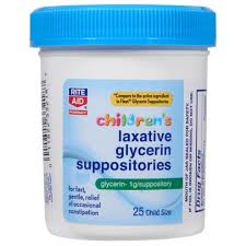 What do i do now? answered by a verified doctor: Rite Aid Children S Laxative Glycerin Suppositories 25 Ct Rite Aid
