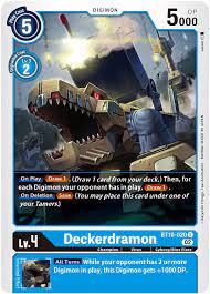 Deckerdramon - Xros Encounter - Digimon Card Game