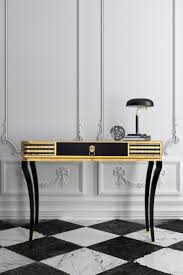 High End Decorative Black Console Table Modern Console Tables Luxury Furniture Furniture