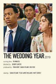 The Wedding Year Minimalist Poster Romantic Comedy Minimalist Poster Tyler James