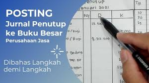 Check spelling or type a new query. Cara Posting Jurnal Penutup Ke Buku Besar Perusahaan Jasa Youtube