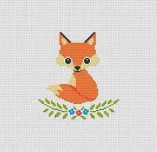 Dmc stranded cotton required colors: Fox Cross Stitch Pattern Woodland Animal Cross Stitch Forest Etsy Animal Cross Stitch Patterns Cross Stitch Animals Cross Stitch Patterns