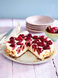 Kleine Philadelphia Torte Mit Kirschen Kleine Kuchen Backen Kleiner Kuchen Kleine Kuchen Rezepte