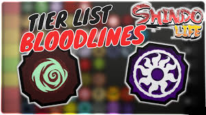 This is an updated bloodline tier list for shindo. Code The Best Bloodline Tier List Which Is The Best Shindo Life Youtube