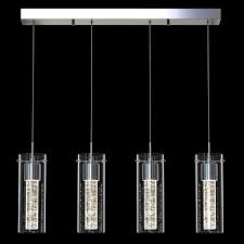 Artika Essence 27 Watt Chrome Integrated Led Pendant Ome59b Hd2d The Home Depot Pendant Lights Chandeliers Pendant Light Modern Kitchen Pendants