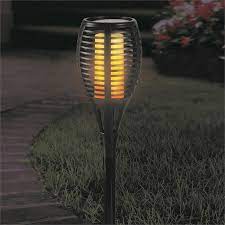 And also you'll learn what makes a solar powered garden light worth your money and how to choose the best one for your needs. Garden Lighting Equipment Delightful Solar Powered Flame Garden Stake Post Light Driveway Border Kisetsu System Co Jp