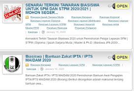 Admin menghimpunkan senarai lengkap berserta pautan (link url) bagi pihak yang menawarkan biasaiswa dan pembiayaan untuk anda. Dibuka Lebih 20 Senarai Biasiswa Luar Dalam Negara Bagi Tahun 2020 2021 Ni Cara Permohonan