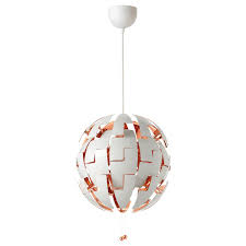 Ikea Ps 2014 Suspension Blanc Couleur Cuivre 35 Cm Ikea Ikea Ps 2014 Ikea Pendant Light Ikea Ps