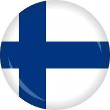 Finnland flagge finnisch land symbol nation blau fahnenstange europa. Button Finnland Flagge O 50 Mm