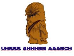 Star Wars Chewbacca Happy Birthday Card On Etsy 5 00 Star Wars Baby Shower Star Wars Chewbacca Star Wars Theme