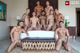 The Lucas Mens Hot-and-heavy Orgy - Part 01 by Lucas Entetainment
