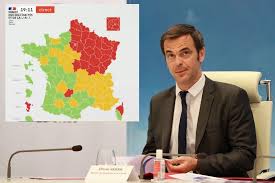 Red Or Green France Reveals First Version Of Map Showing Coronavirus Situation By Departement The Local