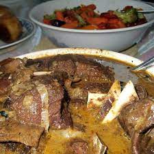 Stewed Goat Meat Recipe Yummly Recipe Goat Recipes Recipes Cooking