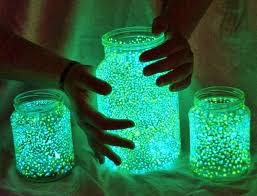 Diy como reciclar un bote con flores de goma eva. Frascos Magicos Que Brillan En La Oscuridad Ava