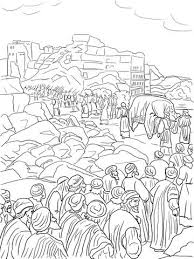 Jericho was a heavily guarded city with strong walls and they israelites thought it would be impossible to take over the city . 26 Best Ideas For Coloring Joshua And The Walls Of Jericho Coloring Page