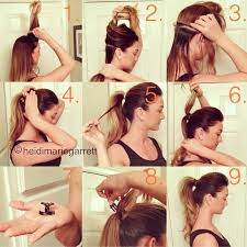 Perfect Ponytail If You Have Thick Hair Use Two Ponytail Rubber Bands Secure The Butterfly Clip Under The Top Perfect Ponytail Hair Styles Thick Hair Styles
