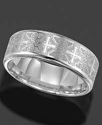 Triton Men S Tungsten Carbide Ring Comfort Fit Etched Cross Wedding Band Reviews Rings Jewelry Watches Macy S Rings For Men Wedding Rings Tungsten Carbide Wedding Bands