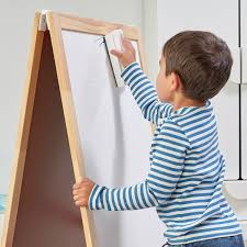 Mala قلم سبورة بيضاء مع حامل ممسحة ألوان مختلطة Ikea