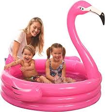 Kangaroo S Flamingo Inflatable Kiddie Pool Kangaroo Https Www Amazon Com Dp B01my06akb Ref Flamingo Inflatable Pool Flamingo Pool Float Flamingo Kiddie Pool