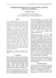 Had lampung disebut juga dengan istilah kaganga ditulis dan dibaca dari kiri ke kanan dengan huruf induk berjumlah 20 buah. Top Pdf Pengembangan Aksara Lampung Braille 123dok Com