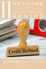 Issuers will be able to provide more information through their customer service departments. 11 Reasons Your Credit Card Application Was Denied And What You Can Do About It