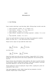 Maybe you would like to learn more about one of these? Makalah Matematika Integral
