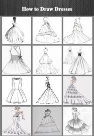 Como dibujar vestidos de moda preciosos negocios 2019. Como Dibujar Diseno De Vestidos For Android Apk Download