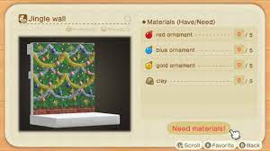 Animal Crossing New Horizons Festive Season Diy Recipe List Polygon Festival Diy Christmas Items Red Ornaments