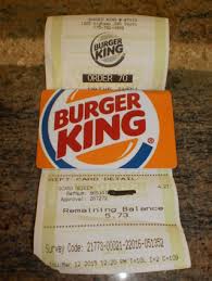 Burger king gift card balance information. Free Burger King Gift Card Balance 5 73 Gin 16999 Gift Cards Listia Com Auctions For Free Stuff