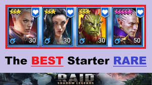 The Best Starter Rare In Raid Shadow Legends Why Youtube