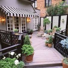 Black And White Striped Retractable Awning Awning Deck Patio Backyard Patio Patio Awning