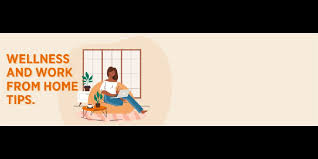 Studies have shown that drops in proper hydration can affect your mood and cloud your concentration, so be sure to drink up throughout the day. Wellness And Work From Home Tips