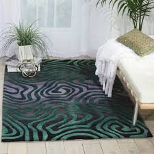 This zebra rug is white and black.this zebra rug is durable and resistant to soiling, stain, and fading. Nourison Contour Tone On Tone Abstract Zebra Modern Hand Tufted Area Rug Overstock 7857959