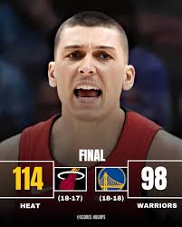 Heat defeats Warriors 110-96 without Curry