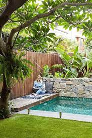 Gorgeous Small Backyard Pool Design Ideas For Great Pleasure Inspiration To See More Read It Backyard Pool Landscaping Small Backyard Pools Small Pool Design