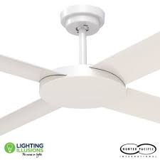 Have you ever walked into a room and were amazed at how much difference a ceiling fan can make? White Revolution 3 52 Indoor Outdoor Ceiling Fan With Wall Control Lighting Illusions Online