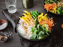 Glasnudelsalat Nach Vietnamesischer Art Rezept Mit Video Rezept Glasnudelsalat Rezepte Leichtes Abendessen Rezepte