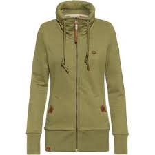 Raffinierte schnitte sportive looks schicke details kaufen sie sweatjacken bei veillon! Ragwear Rylie Sweatjacke Damen Olive Im Online Shop Von Sportscheck Kaufen