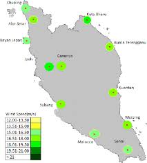 Tamilnadu weatherman pradeep john says that cyclone amphan wind speeds in kolkatta was the highest in last 150 years. Pdf Mapping Of Annual Extreme Wind Speed Analysis From 12 Stations In Peninsular Malaysia Semantic Scholar
