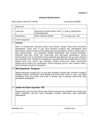 Makanan kanak kanak mestilah makanan yang sihat dan seimbang. Sinopsis Buku Docx