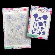 Maybe you would like to learn more about one of these? Card Making Magic Perfect Roses A5 Stamp Die Set 11 Stamps 11 Dies