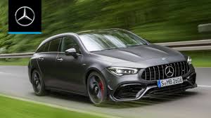 Mercedes Amg Cla 45 S 4matic Shooting Brake 2020 World Premiere Tr Mercedes Amg Shooting Brake Mercedes