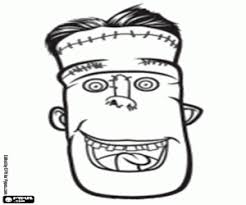 Angry face coloring pages are a fun way for kids of all ages, adults to develop creativity, concentration, fine motor skills, and color recognition. The Face Of The Monster Frank Coloring Page Printable Game
