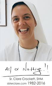 6th Anniversary of Sr. Clare's Death