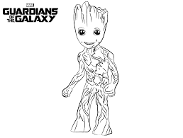 Full of actions, these movies are super funny! Guardians Of Galaxy Guardians Of Galaxy Kids Coloring Pages
