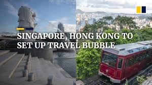 This means that people will be able to travel between the two locations without the need to be quarantine, subject to conditions. Hong Kong Singapore Announce Plans For Quarantine Free Travel Bubble Youtube